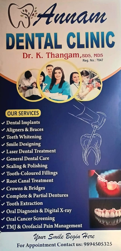 Annam Dental Clinic Services General Dentistry Poster